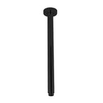 Load image into Gallery viewer, Round Black Ceiling Shower Arm 400mm