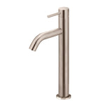 Load image into Gallery viewer, Piccola Tall Basin Mixer Tap with 130mm Spout - Champagne