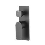 Load image into Gallery viewer, VOG Series Gun Metal Grey Wall Mixer with Diverter(color up)