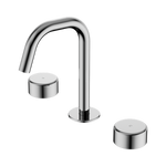 Load image into Gallery viewer, Serenity Basin Set Edge Spout With Metal Handle Chrome