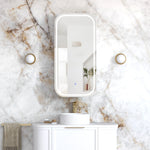 Load image into Gallery viewer, LED Newport White Shaving Cabinet