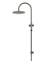 Load image into Gallery viewer, 300mm Round Overhead Shower Set, Single Function Hand Shower - Shadow Gunmetal