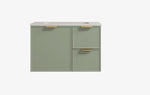 Load image into Gallery viewer, Madura Federation Wall Hung Vanity Olive Green
