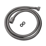 Load image into Gallery viewer, Flexible Gun Metal Grey Stainless Steel Shower Hose 1500mm