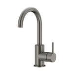 Load image into Gallery viewer, Round Gooseneck Basin Mixer with Cold Start - Shadow