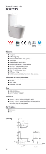 Load image into Gallery viewer, TS FLAY-R RIMLESS TOILET