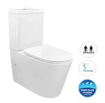 Load image into Gallery viewer, Feanza Toilet Suite Slim Seat R&T