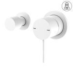 Load image into Gallery viewer, MECCA SHOWER MIXER WITH HORIZONTAL 2 WAY DIVERTOR MATTE WHITE