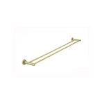Load image into Gallery viewer, Round Double Towel Rail 900mm - PVD Tiger Bronze