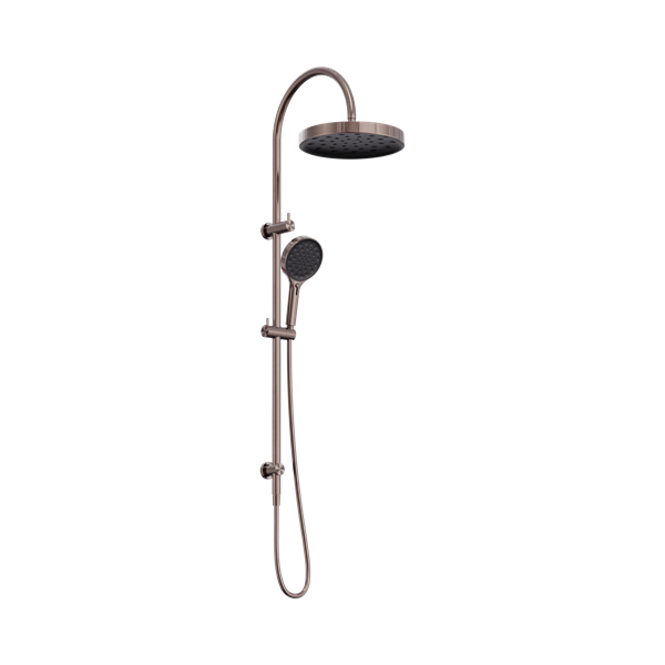 Serenity Twin Shower Brushed Bronze