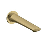 Load image into Gallery viewer, Bellino Brushed Yellow Gold Wall Bath / Spout
