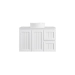 Load image into Gallery viewer, Achill Federation Ensuite Wall Hung Vanity Matte White