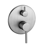 Load image into Gallery viewer, Pentro Brushed Nickel Round Shower Mixer