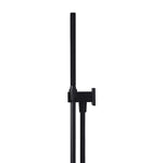Load image into Gallery viewer, Square Hand Shower on Swivel Bracket - Matte Black