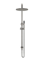 Load image into Gallery viewer, Round Combination Shower Rail, 300mm Rose, Single Function Hand Shower - Shadow