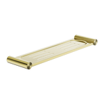 Load image into Gallery viewer, NEW MECCA METAL SHOWER SHELF BRUSHED GOLD