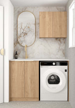 Load image into Gallery viewer, Laundry Kit 1305A Byron/Bondi Natural Oak with Matte White Top