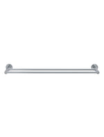 Load image into Gallery viewer, Round Double Towel Rail 600mm - Polished Chrome
