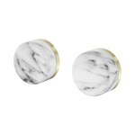 Load image into Gallery viewer, Serenity Wall Top Assembly With Arabescato Corchia Handle Brushed Gold