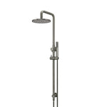 Load image into Gallery viewer, Round Combination Shower Rail, 200mm Rose, Single Function Hand Shower - Shadow