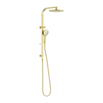 Load image into Gallery viewer, BIANCA TWIN SHOWER BRUSHED GOLD