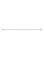 Load image into Gallery viewer, Round Single Towel Rail 900mm - PVD Brushed Nickel