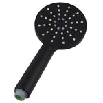 Load image into Gallery viewer, Round 3 Functions Black ABS Handheld Shower