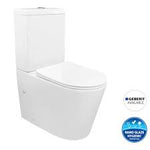 Load image into Gallery viewer, Alzano Rimless Toilet Suite Slim Seat / Geberit Cistern