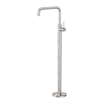 Load image into Gallery viewer, MECCA FREESTANDING BATH MIXER SQUARE SHAPE BRUSHED NICKEL