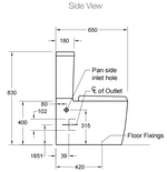 Load image into Gallery viewer, Grande Toilet Pan Vario