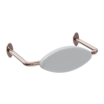 Load image into Gallery viewer, MECCA CARE DDA TOILET BACKREST BRUSHED BRONZE