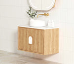 Load image into Gallery viewer, Laguna Natural Oak Wall Hung Vanity