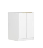 Load image into Gallery viewer, Bondi Laundry 630 Fluted White Base Cabinet