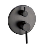 Load image into Gallery viewer, Pentro Gun Metal Grey Round Shower Mixer