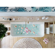 Back to wall bathtubs
