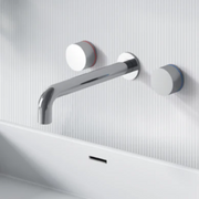 Wall basin and bath sets