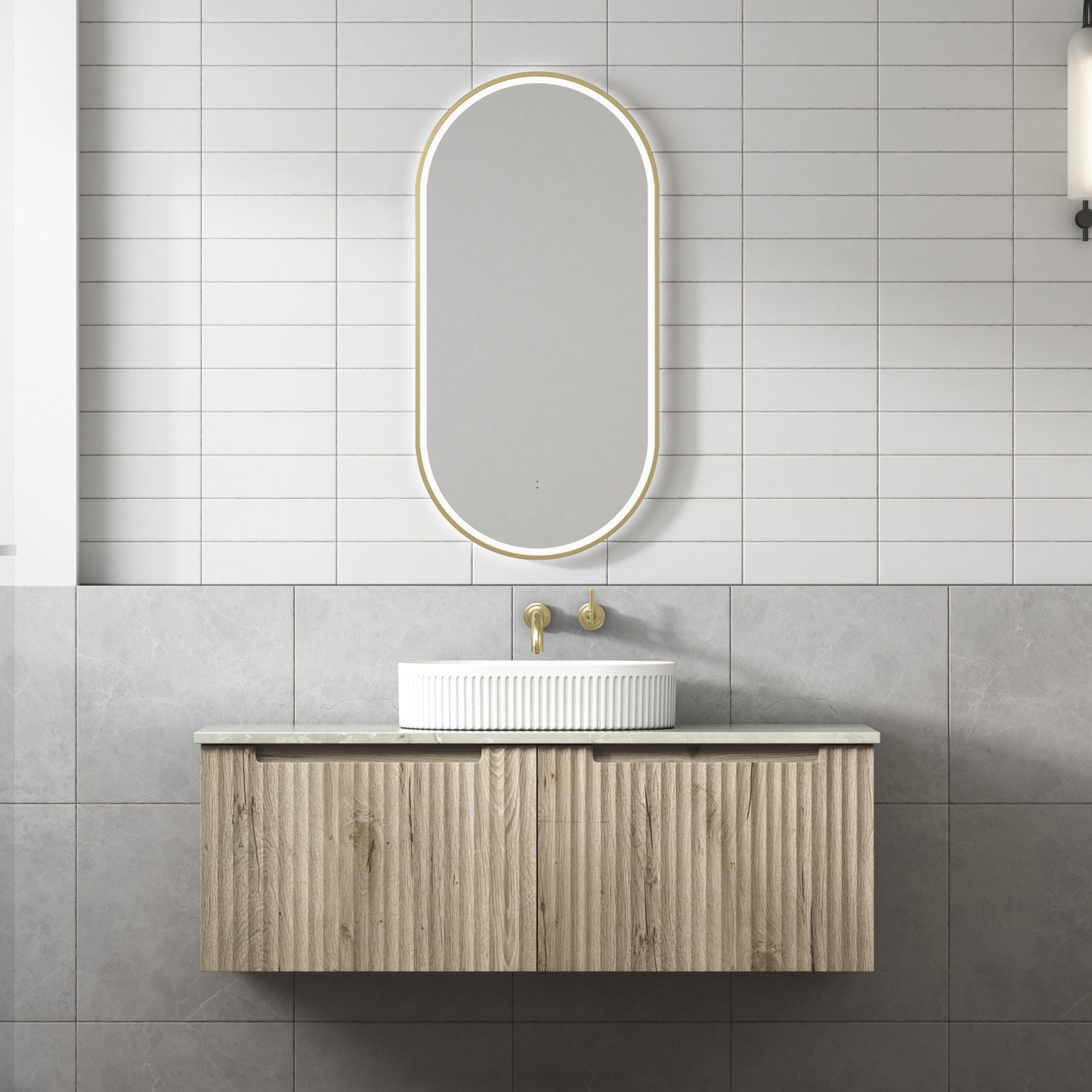 Wall hung vanities