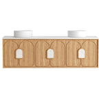 Load image into Gallery viewer, Laguna Natural Oak Wall Hung Vanity
