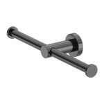 Load image into Gallery viewer, MECCA DOUBLE TOILET ROLL HOLDER GUN METAL
