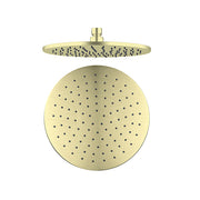 250MM ROUND SHOWER HEAD BRUSHED GOLD
