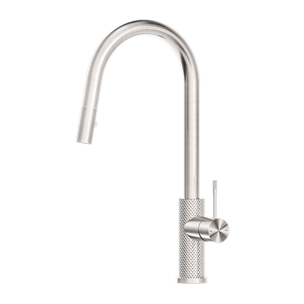 OPAL PULL OUT SINK MIXER WITH VEGIE SPRAY FUNCTION BRUSHED NICKEL