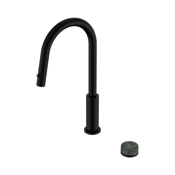 Serenity Progressive Pull Out kitchen Set With Verde Alpi Handle Matte Black
