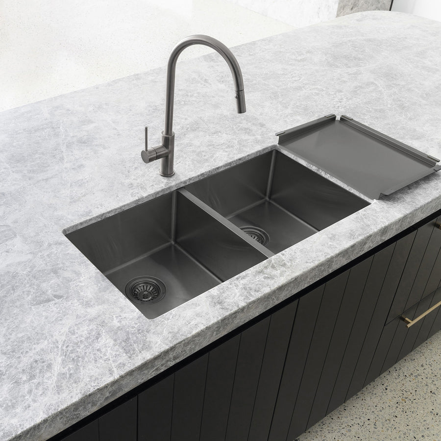 Dish Draining Tray - PVD Gunmetal Black