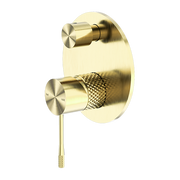 OPAL SHOWER MIXER WITH DIVERTOR BRUSHED GOLD