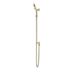 Load image into Gallery viewer, Round Three Function Hand Shower on Rail Column - PVD Tiger Bronze
