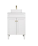 Load image into Gallery viewer, Harold Federation Freestanding Vanity Matte White
