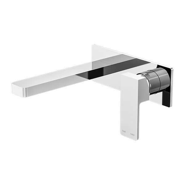 CELIA WALL BASIN/BATH MIXER CHROME