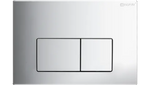 Load image into Gallery viewer, R&amp;T Dual Flush Plate Curve Square Chrome
