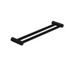 Load image into Gallery viewer, MECCA CARE 25MM DOUBLE TOWEL GRAB RAIL 900MM MATTE BLACK
