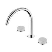 Serenity Bath/Kitchen Set Arc Spout With Carrara Handle Chrome